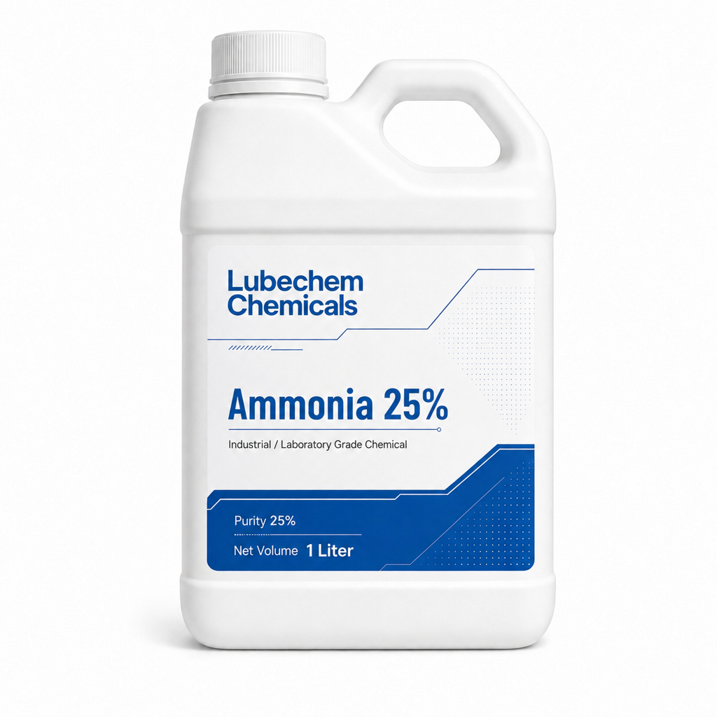 Ammonia Solution — CAS 1336-21-6 — Industrial / Technical grade — buy online India from Lubechem Chemicals