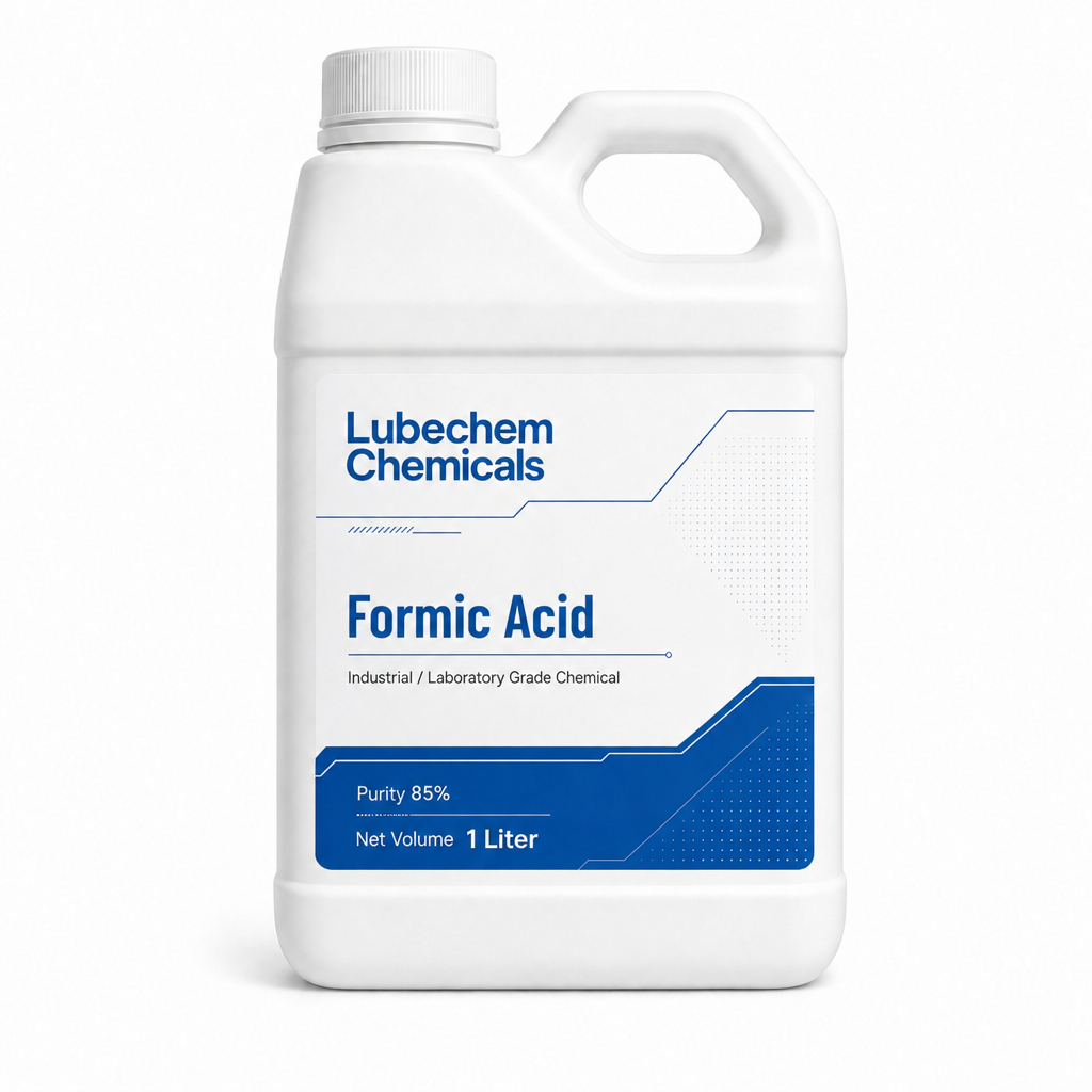 Formic Acid — CAS 64-18-4 — Industrial / Technical grade — buy online India from Lubechem Chemicals