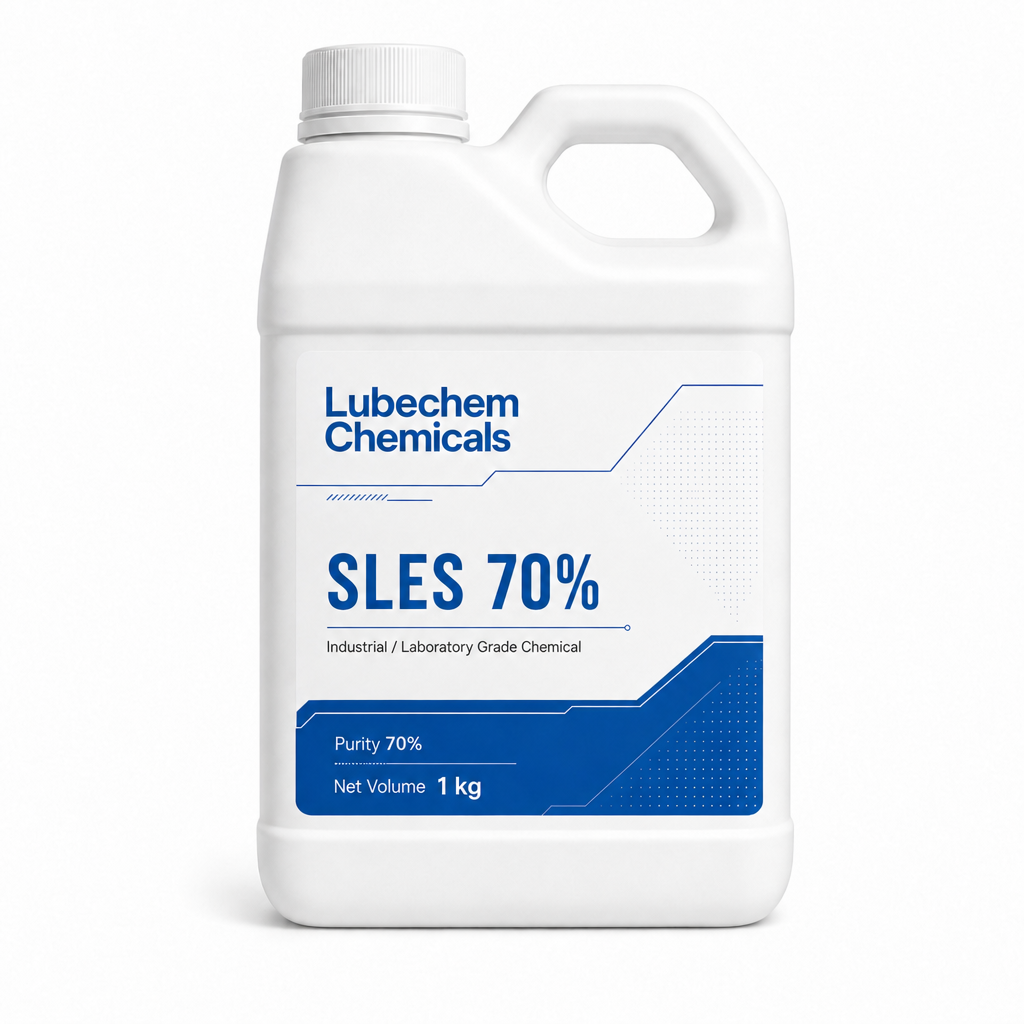 SLES 70% — CAS 68585-34-2 — Industrial / Technical grade — buy online India from Lubechem Chemicals