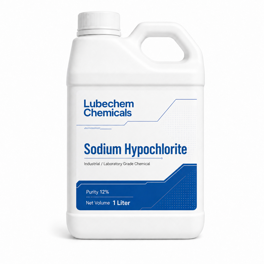 Sodium Hypochlorite — CAS 7681-52-9 — Industrial / Technical grade — buy online India from Lubechem Chemicals