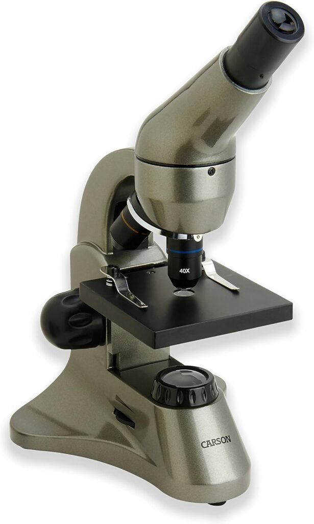 Carson Beginner 40x–400x LED Biological Microscope — buy online India from Lubechem Chemicals
