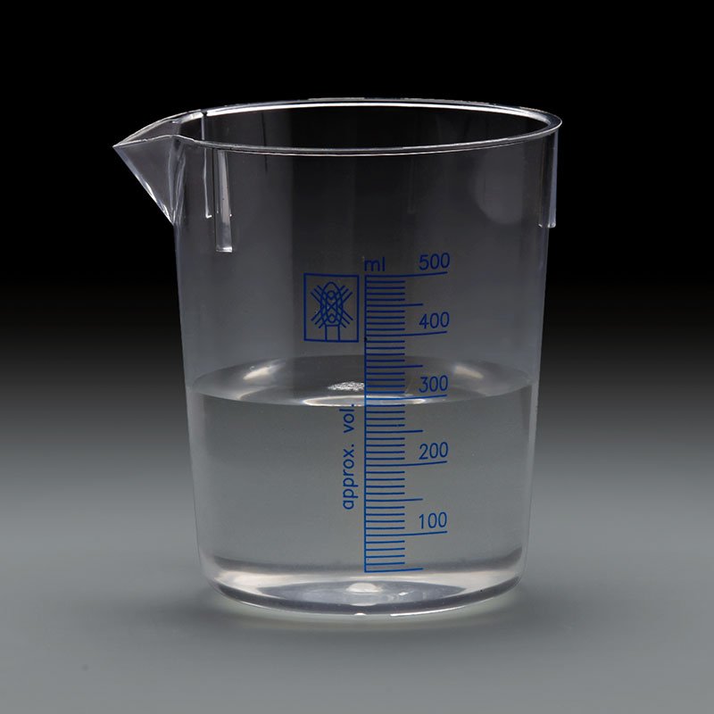 TPX (Polymethylpentene) Beakers with Printed Graduations — Lubechem Chemicals