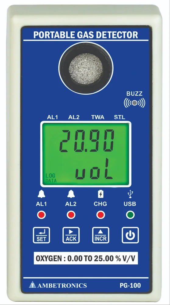 Portable Single-Channel Gas Detector PG-100-D — buy online India from Lubechem Chemicals